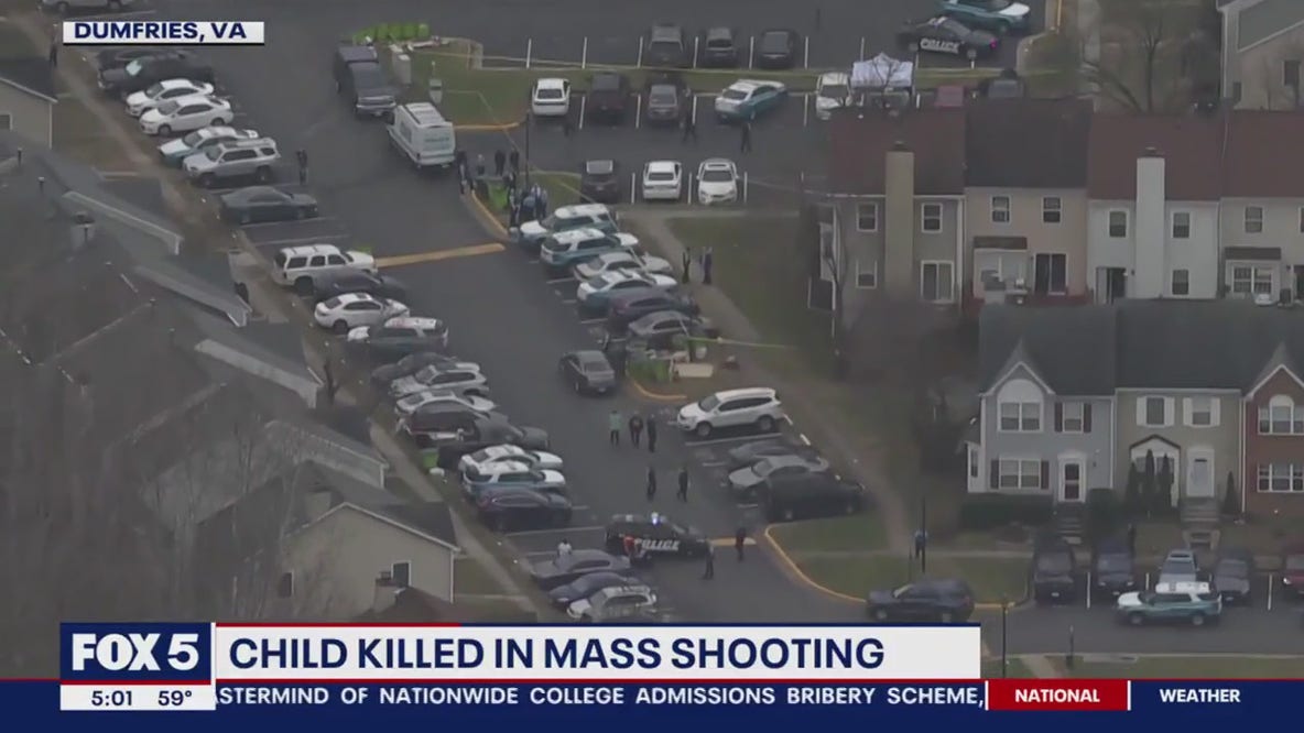 Dumfries 'domestic' shooting: Child dead, 4 others hurt
